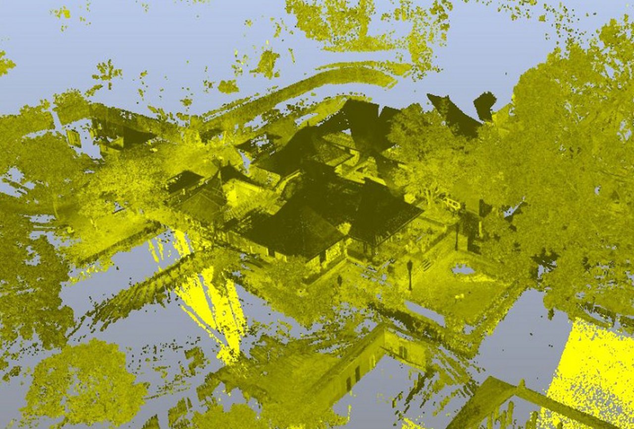 … where the Temple of the Sacred Tooth Relic or Sri Dalada Maligawa in Kandy was measured with millimetre precision and can now be explored in virtual reality. This work also makes reconstructing the buildings possible, should they be destroyed.